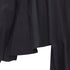 Women's Comme des Garcons asymmetric tiered flared tie back shirt