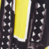 Women's Kenzo Defile abstract geometric crystal collar coat