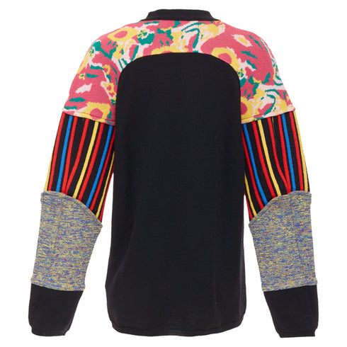 Men's Comme des Garcons Homme Plus patchwork sleeve cardigan