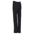 Women's Nanushka black viscose nylon knitted wide leg pants