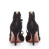 Women's Aquazzura Electric suede criss cross strappy booties pump