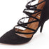 Women's Aquazzura Electric suede criss cross strappy booties pump