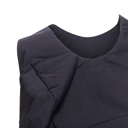 Women's Comme des Garcons Lumps Bumps circle cut asymmetric dress