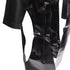 Women's Comme des Garcons black faux leather open frame cut out top