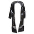 Women's Comme des Garcons black faux leather open frame cut out top