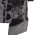 Women's Comme des Garcons black faux leather open frame cut out top