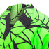 Women's Comme des Garcons leaf print 2D oversized structured canvas coat