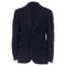 Men's Etro New Jersey navy cotton paisley lined blazer