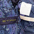 Men's Etro New Jersey navy cotton paisley lined blazer