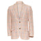 Men's Etro Superleggera pink blue checkered linen cotton blazer