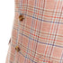 Men's Etro Superleggera pink blue checkered linen cotton blazer