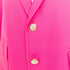 Men's Etro silk magenta pink pocket flap single breasted blazer