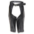 Men's Comme des Garcons leather cutout chaps shorts