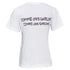Women's Comme des Garcons blue yellow graphic jersey tshirt