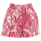 Women's Red Valentino Tropical Parrot high waist printed shorts