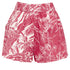 Women's Red Valentino Tropical Parrot high waist printed shorts