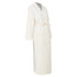 Women's Anine Bing ivory double faced wool cashmere coat
