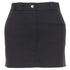 Women's Helmut Lang black woven cotton front welt pocket mini skirt