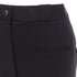 Women's Helmut Lang black woven cotton front welt pocket mini skirt