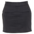 Women's Helmut Lang black woven cotton front welt pocket mini skirt