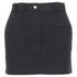 Women's Helmut Lang black woven cotton front welt pocket mini skirt