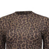 Women's Anine Bing Leopard-Print Long Sleeve T-Shirt in Brown Lyocell