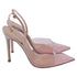 Women's Gianvito Rossi Ribbon D'orsay Pumps in Pink PVC