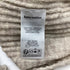Women's Reformation Florie Twisted Off-Shoulder Sweater in Beige Alpaca Wool