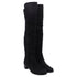 Women's Stuart Weitzman Reserve Ove-The-Knee Boots in Black Suede