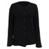 Women's Armani Knit Cardigan in Black Wool