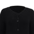 Women's Armani Knit Cardigan in Black Wool