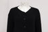 Women's Armani Knit Cardigan in Black Wool