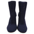 Women's Gianvito Rossi Vires Stretch-Knit Ankle Boots in Navy Blue Polyester