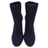 Women's Gianvito Rossi Vires Stretch-Knit Ankle Boots in Navy Blue Polyester