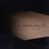 Women's Gianvito Rossi Vires Stretch-Knit Ankle Boots in Navy Blue Polyester