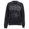 Women's Anine Bing Ramona Stardust Sweatshirt in Grey Cotton
