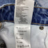 Women's Anine Bing Connie Mini Denim Skirt in Blue Cotton