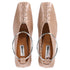 Women's Jil Sander Ballet Pumps in Nude Leather