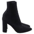 Women's Gianvito Rossi Stretch-Knit Boots in Black Nylon Canvas
