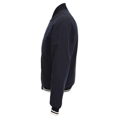 Men's A.P.C. Bomber Jacket in Black Cotton