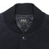 Men's A.P.C. Bomber Jacket in Black Cotton