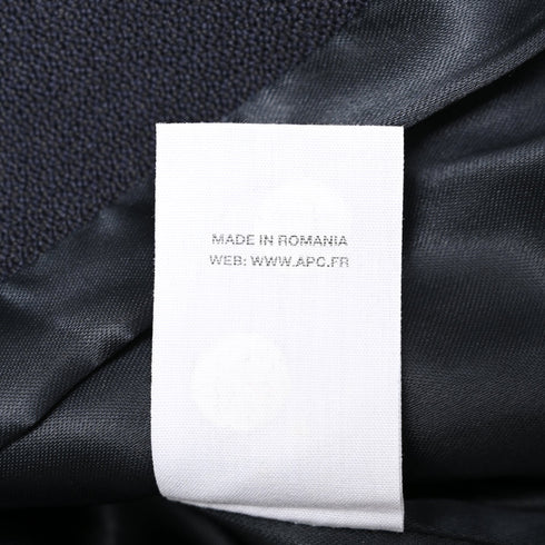 Men's A.P.C. Bomber Jacket in Black Cotton