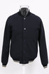 Men's A.P.C. Bomber Jacket in Black Cotton
