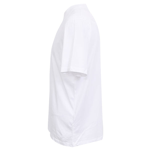 Men's Jil Sander Crewneck T-Shirt in White Cotton
