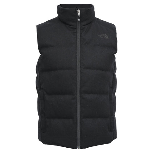 Men's The North Face Quilted Puffer Vest in Black Nylon