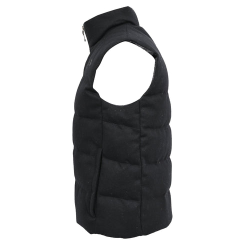 Men's The North Face Quilted Puffer Vest in Black Nylon