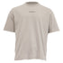 Men's Balenciaga Vintage Effect T-Shirt in Beige Cotton