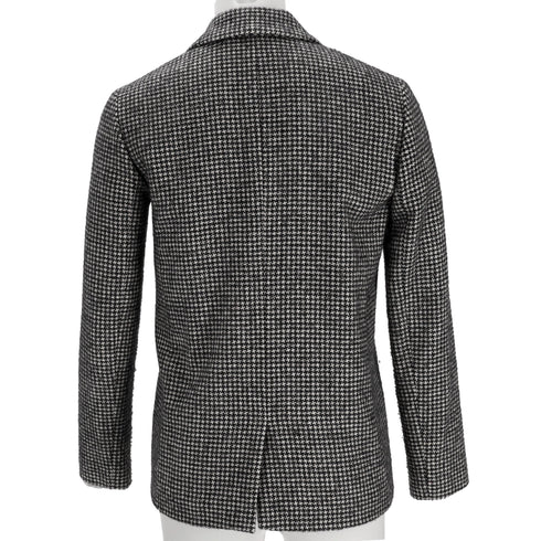 Women's A.P.C. Houndstooth Blazer in Multicolor Cotton