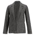 Women's A.P.C. Houndstooth Blazer in Multicolor Cotton