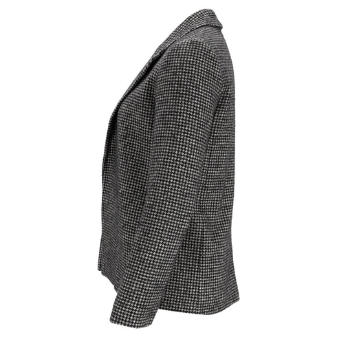 Women's A.P.C. Houndstooth Blazer in Multicolor Cotton